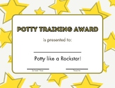 Potty Training Certificate