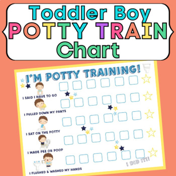 Potty Chart Worksheets Teaching Resources Teachers Pay Teachers