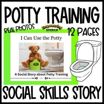 Preview of Potty Training/Gestalt Language Processing/Social Skills/Social Story/Autism