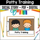 Potty Training Social Story Bathroom Pooping Going To The 