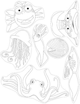 ABCs Of Fishing Coloring Book For Kids : Pout Pout Fish Coloring Book,  Fishing Lure Coloring Book (Paperback) 
