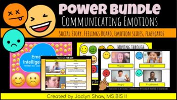 Preview of SEL ACTIVITIES Power Bundle - "Communicating Emotions"