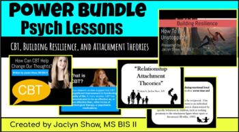 Preview of Power Bundle - Psychology Lessons