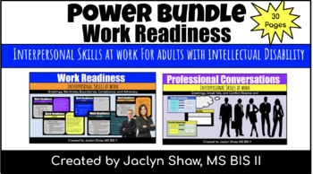 Preview of Power Bundle -  Work Readiness