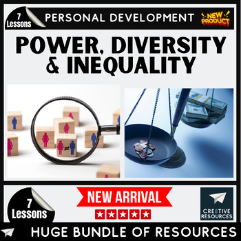 Preview of Power Diversity & Inequality Middle School Unit