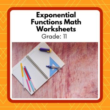 Preview of Power Math! Grade 11 Exponential Functions Unit Worksheets