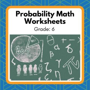 Preview of Power Math! Grade 6 Probability Worksheet