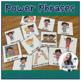 Power Phrases | Visual Supports for Gestalts | Pre K | Ear