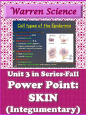 Power Point: Integumentary System (Skin)-Unit 3 in Series (Fall)