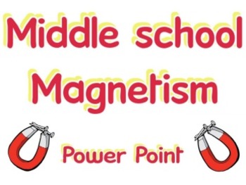Preview of Power Point: Middle school magnetism