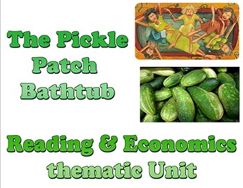 Preview of Power Point: Pickle Patch Bathtub thematic unit