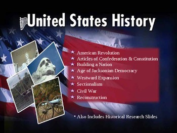 Preview of Power Point - U.S. History Collection