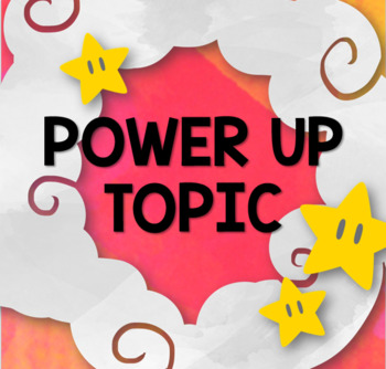 Preview of Power Up Topic BUNDLE - Video Games on Scratch with MakeyMakey