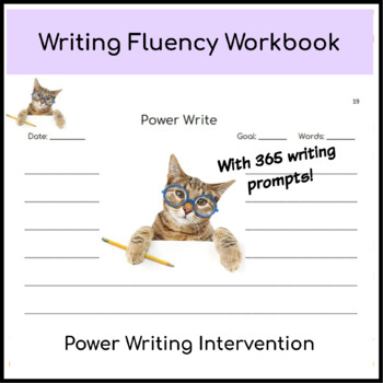 Preview of Written Expression Intervention: Writing Fluency & Power Writing