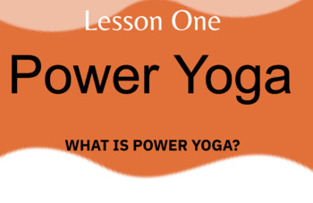 Preview of Power Yoga Lesson One