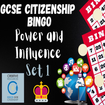 Preview of Power and Influence Bingo Cards