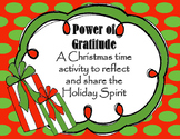 Power of Gratitude A Christmas activity