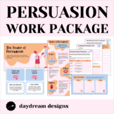 Power of Persuasion Work Package - Lessons, Worksheets, Fl