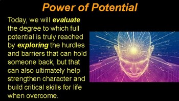 Preview of Power of Potential Professional Development Presentation – Future Sense of Self