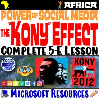Preview of Power of Social Media 5-E Africa Lesson | Kony 2012 Viral Video | Microsoft