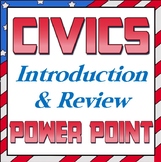 Power point: Civics introduction or  review
