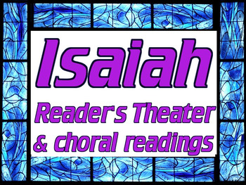 Preview of Bundle: Isaiah choral readings & graphics