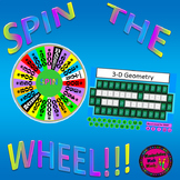 PowerPoint 8th Grade Math STAAR Wheel of Math Vocabulary game