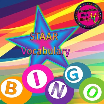 Preview of PowerPoint 8th grade Math STAAR Bingo review game