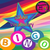PowerPoint 8th grade Math STAAR Bingo review game