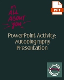 PowerPoint Activity Autobiography