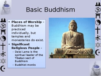 PowerPoint: Belief Systems: Buddhism + Enhanced Video Lesson by Innovation