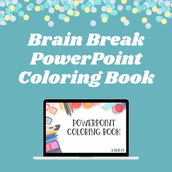 Preview of PowerPoint Coloring Book - 14 Seasonal Coloring Sheets