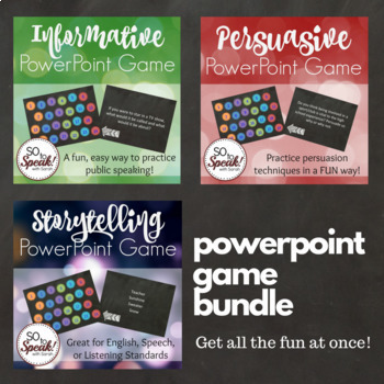 Preview of PowerPoint Game BUNDLE