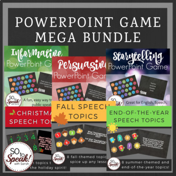 Preview of PowerPoint Game Mega Bundle