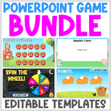 PowerPoint Game Template BUNDLE | Whole Class Review Game 