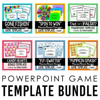 Preview of PowerPoint Game Template Bundle