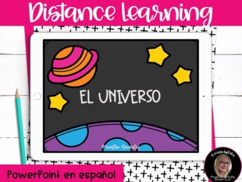 Preview of PowerPoint Lesson: El Universo
