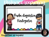 PowerPoint Lesson: Prueba diagnóstica Kindergarten