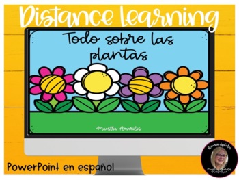 Preview of PowerPoint Lesson: Todo sobre las plantas