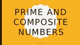 PowerPoint Lesson on Prime and Composite Numbers