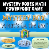 PowerPoint Math Game: Mystery Box. Fun Warm-Up Math Game. 