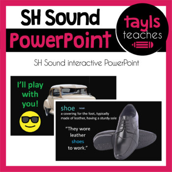 Preview of PowerPoint PURCHASE! Learning About SH Sound - Distance Learning