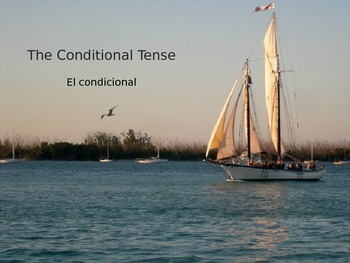 Preview of PowerPoint Presentation: Spanish Conditional Tense