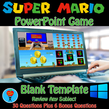 Preview of Super Mario PowerPoint Game