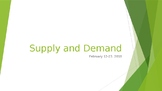 PowerPoint: Supply and Demand