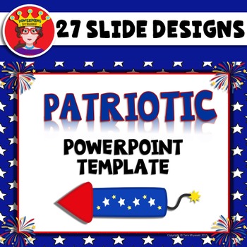 Preview of PowerPoint Template Patriotic