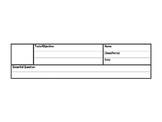 PowerPoint Version of Blank Cornell Note Template