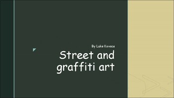 Preview of PowerPoint on Street and Graffiti Art
