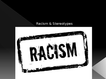 Preview of PowerPoint to Introduce Racism: Definitions, Examples, Images