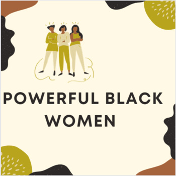 Preview of Influential  African American Women in History Bundle